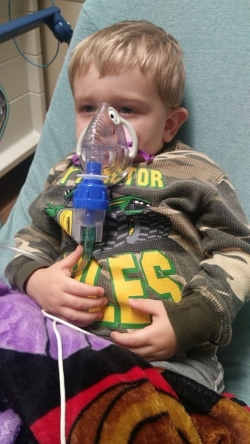 Mason diagnosed with asthma