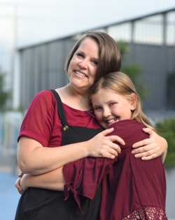 charlotte and mom