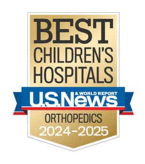 U.S. News badge 2024-2025 Dayton Children's orthopedics