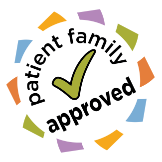 seal with patient family approved and checkmark