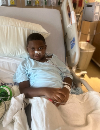 Jamal inpatient at Dayton Children's