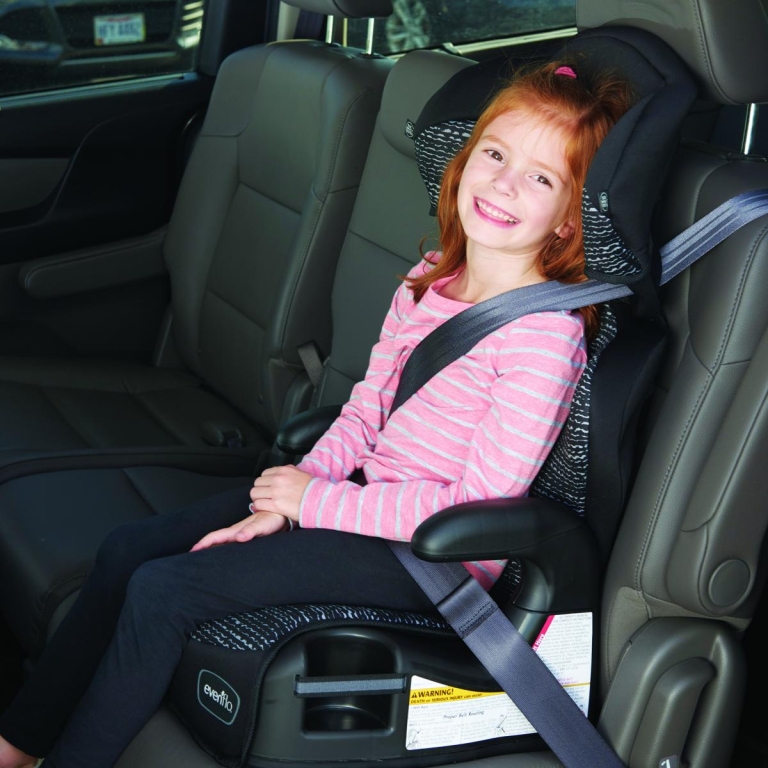 Evenflo amp select top car booster seat