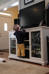 kid safe tv stand