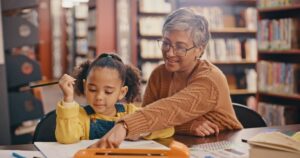 how grandparents can support grandkids in school