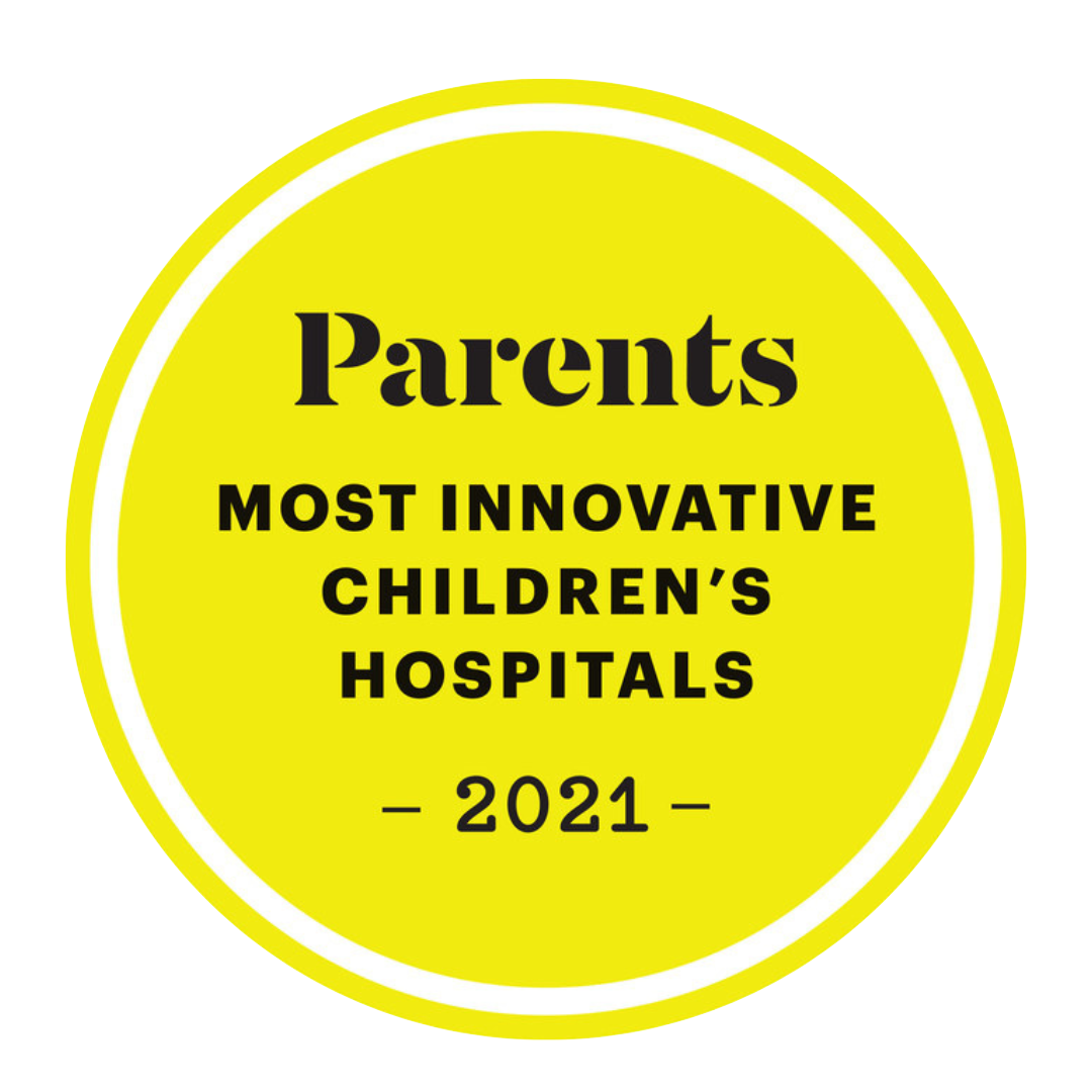 Parents Most Innovative Children’s Hospitals 2021 badge