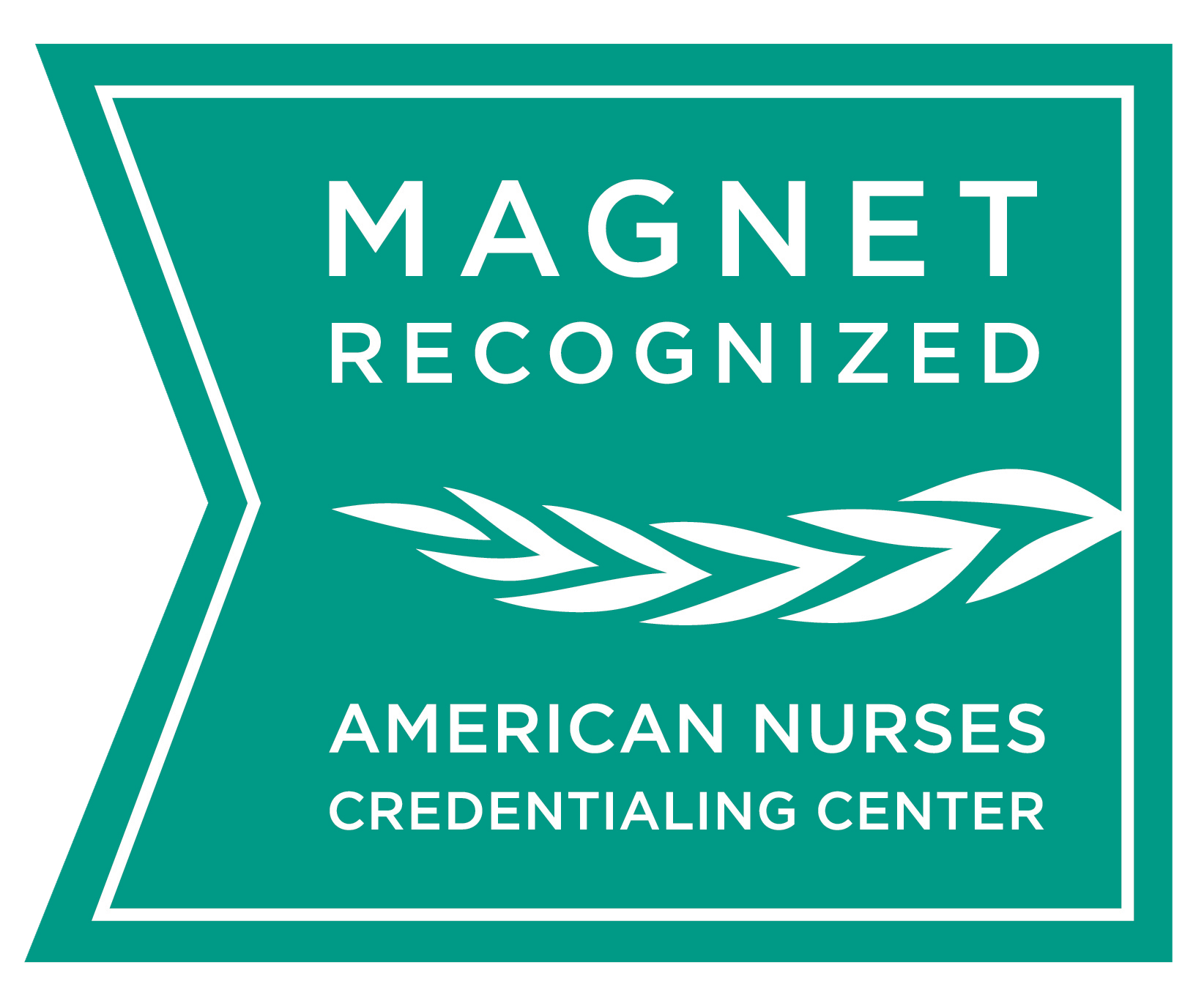 Magnet Recognized American Nurses Credentialing Center logo