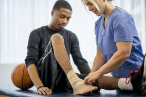 sports injuries in teen athletes: why pediatric care makes a difference