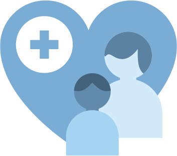 icon showing compassion