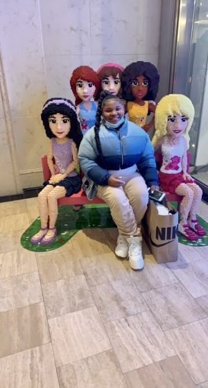 Aaryn, a Dayton Children's patient, recently achieved her dream of making the cheerleading team