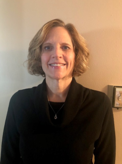 Pam Bucaro, Dayton Children's employee, poses for a photo