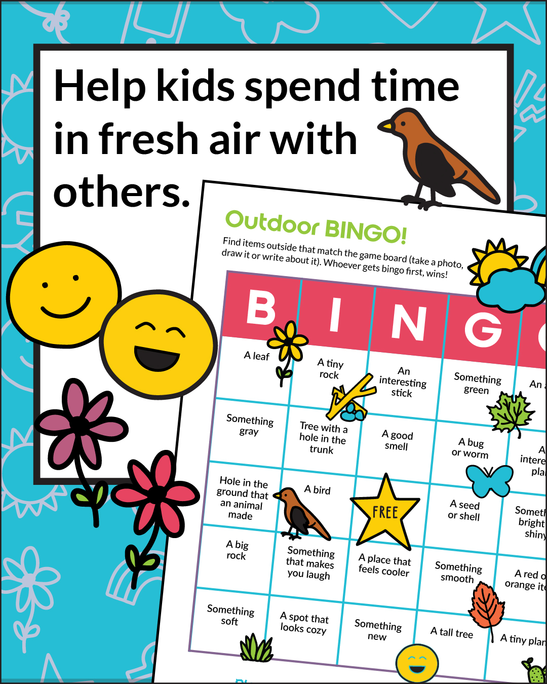 graphic for On Our Sleeves outdoor activities