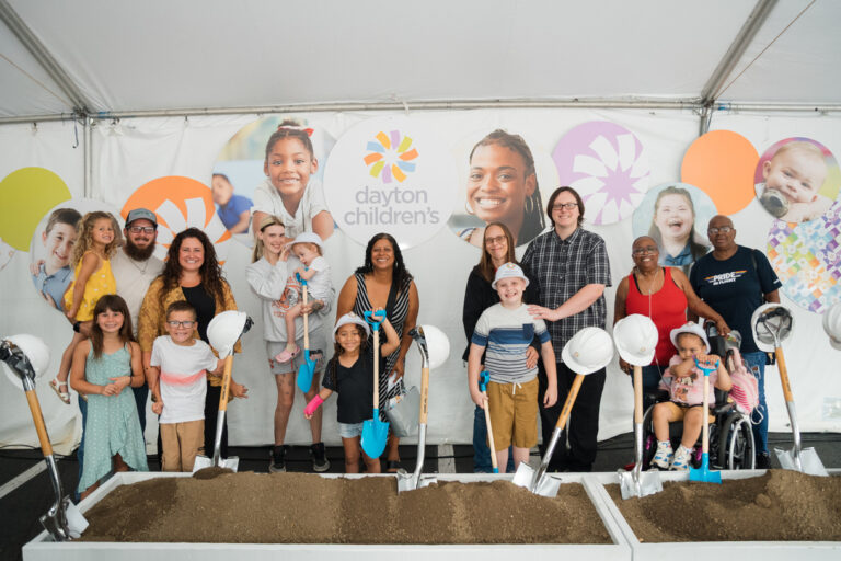 After life-changing care at Dayton Children’s, Charles D. Berry honored with naming at groundbreaking for new center