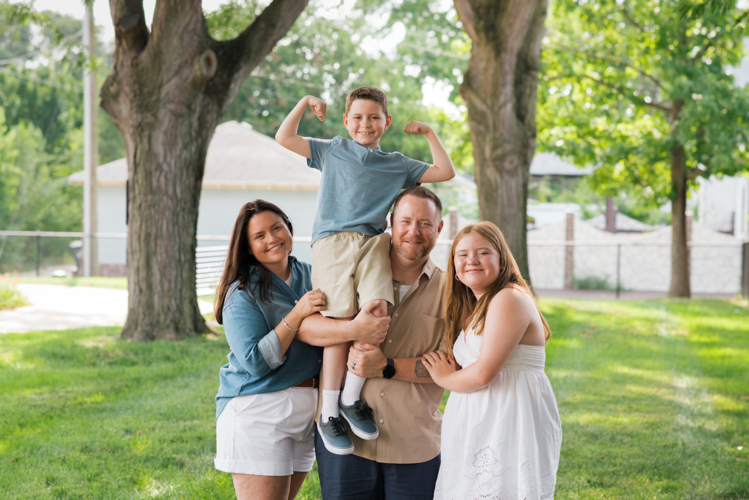 Eric and his family